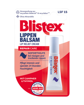 Blistex Lippen Balsam, Soforthilfe mit LSF 15, 6ml